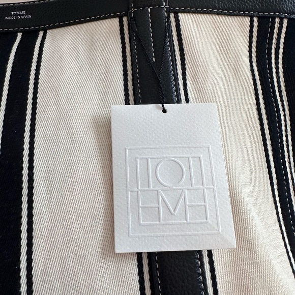 NWT Toteme Cotton Striped Canvas Tote - Picture 9 of 9
